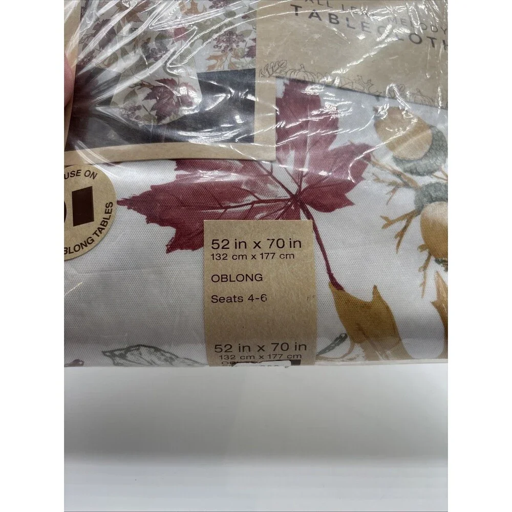 Elrene Fall Leaf Melody Holiday 52 x 70